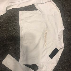 Alphalete Legacy Over Sized Long Sleeve Crop